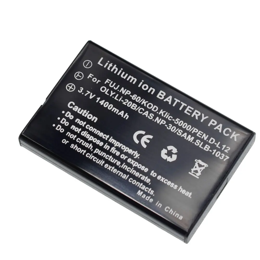 بطارية FNP-60 FNP60 لـ Fujifilm FinePix 50i FinePix 601 F401 NP-60