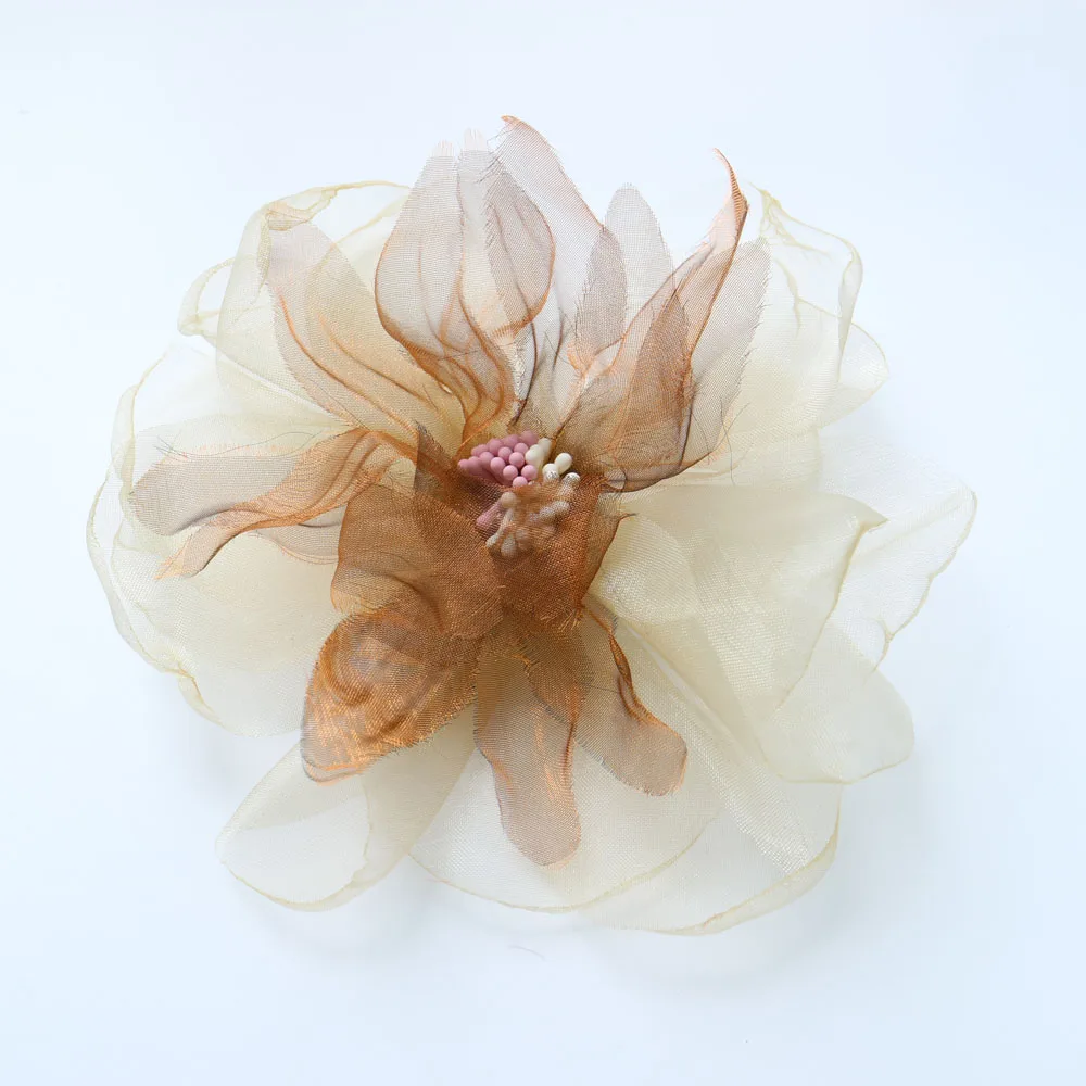 5 Stück/Set DIY Handgemachte Blumen-Applikationen zum Aufnähen auf Kleidung, Rosenknospen-Broschen-Accessoires für Haarnadeln, Schuhe, Dekorationszubehör – Detail 37