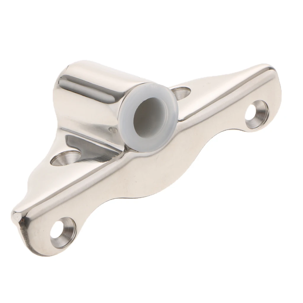 316 Stainless Steel Rowlock/Oarlock Sockets Side Mount 3.93x1.38