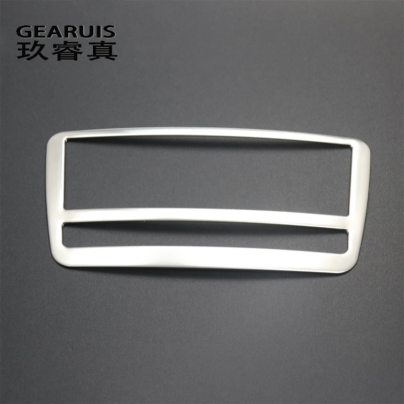 Car Styling Center Console Air Conditioning CD Control Panel Cover Trim For Mercedes Benz GLA X156 CLA C117 A B Class W176 W246