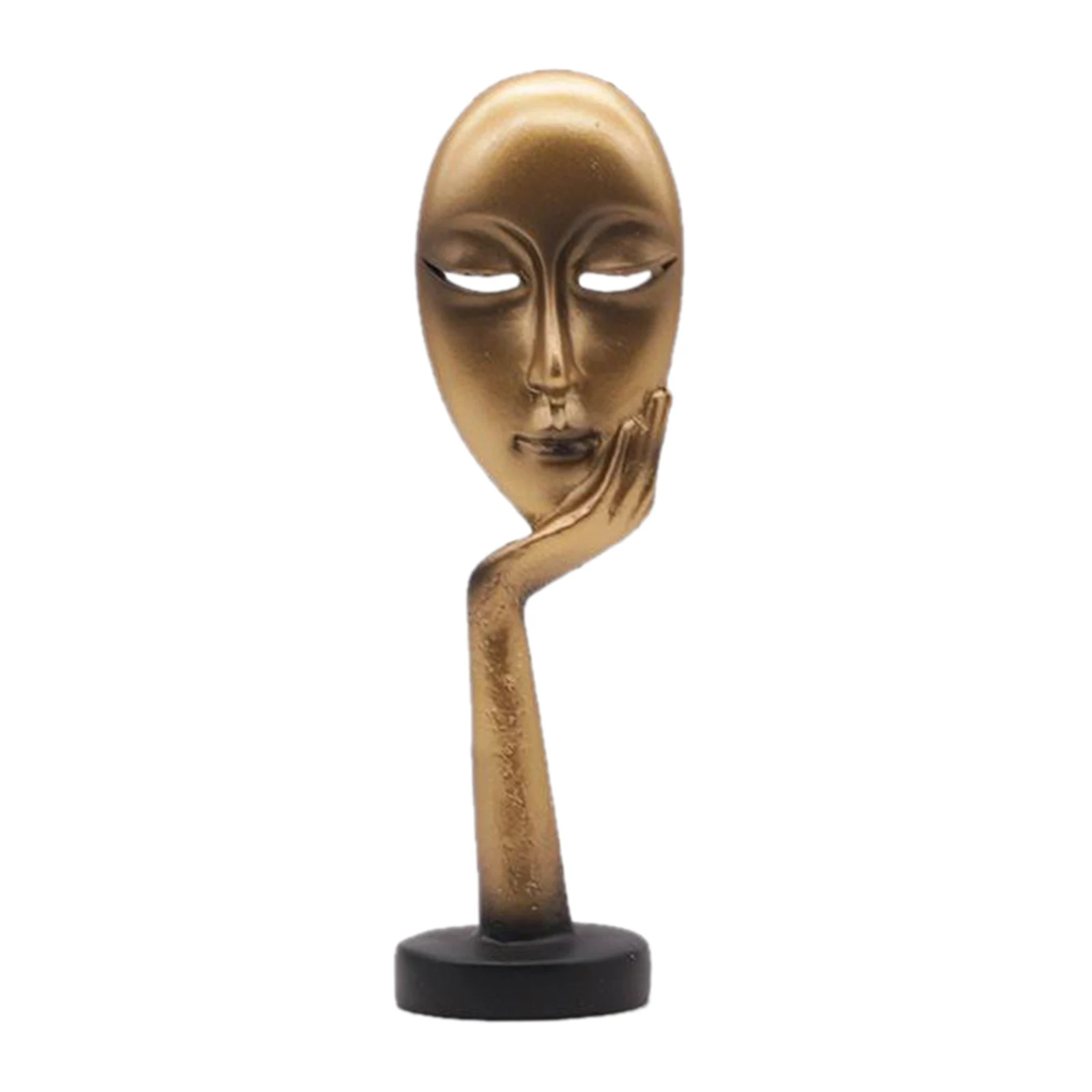 Moderne Abstrakte Statuen Skulptur Harz Künstlerische Denker Figur Denken Mann Figuren Desktop Dekorationen, Home Office Decor
