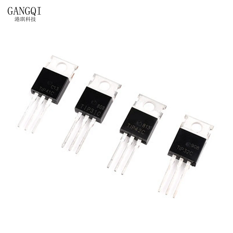10PCS TIP31C TIP32C TIP41C TIP42C Transistor TO-220 TO220 TIP31 TIP32 TIP41 TIP42 TIP29C TIP30C TIP29 TIP30  new IC Chipset