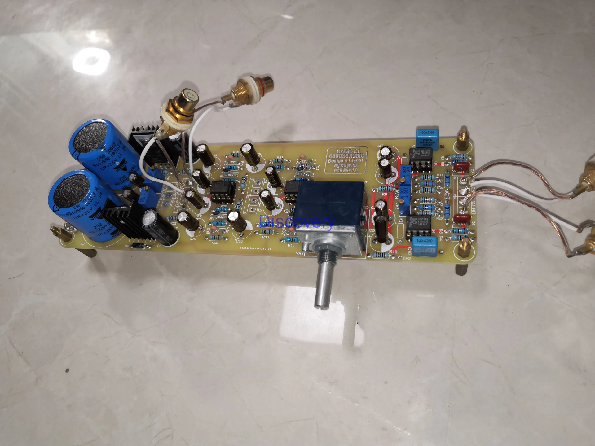 Beautiful Music-op Amp Preamp, Can Output Balanced Signal