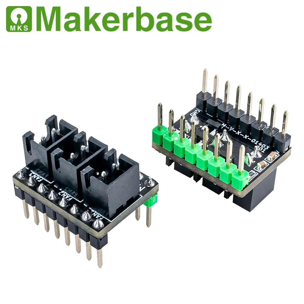 Makerbase MKS 3MOS Plug-in 3 fan genişletme modülü 3d yazıcı parçaları MKS Robin Nano V3/sgen l V2/Monsre8/gen l