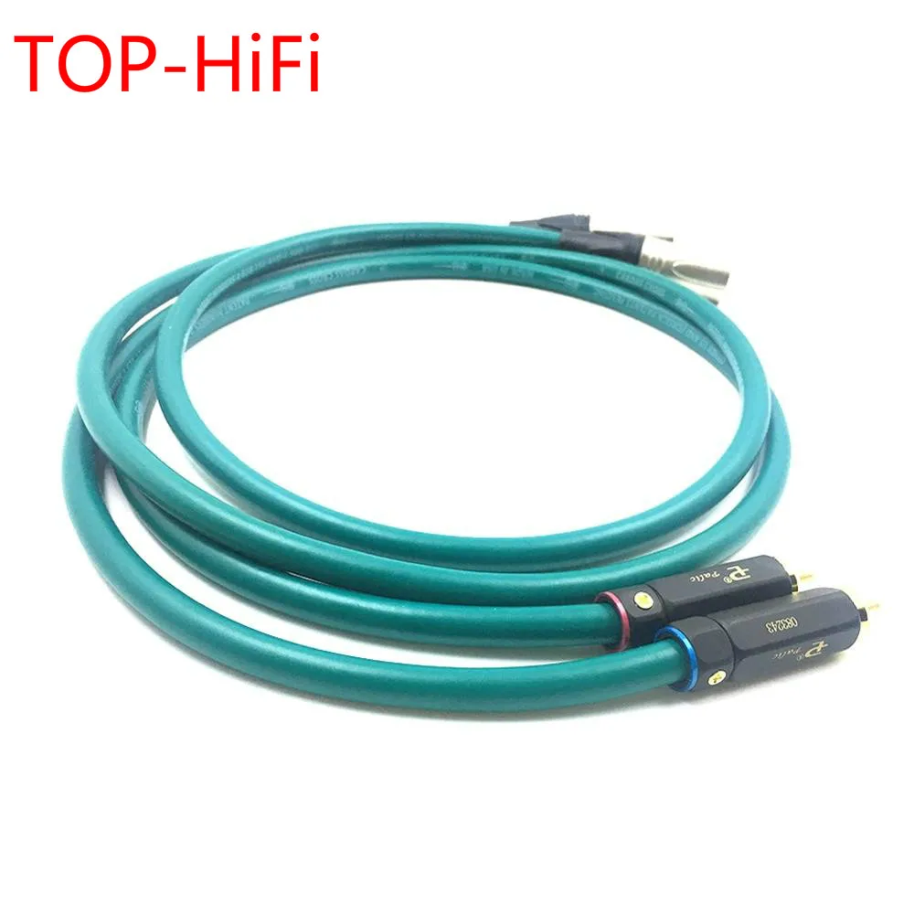 

TOP-HiFi Pair BR-109 RCA Male to 3pin XLR Male Balacned Audio Cable XLR to RCA Interconnect Cable with CARDAS CROSS USA-Cable