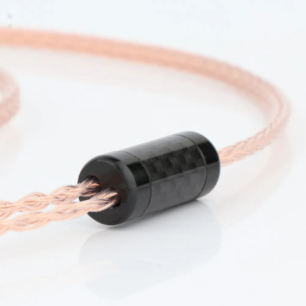 16 الأساسية 7N OCC النحاس سماعة كابل ل دينون AH-D7200 AH-D5200 AH-D9200 3.5 مللي متر سماعة دبوس LN006748