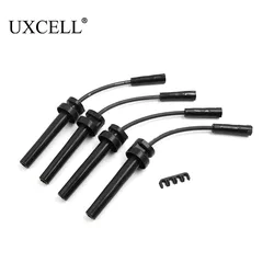 UXCELL 4PCS Of 671-4079 Auto Car Engine Spark Plug Cable Ignition Wire For Chrysler PT Cruiser Sebring For Dodge Stratus SE RT