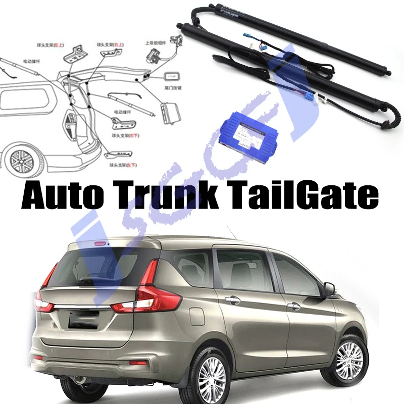 Car Power Trunk Lift Electric Hatch Tailgate Tail Gate Strut Auto Rear Door Actuator For Suzuki Ertiga NC XL 2018~2021