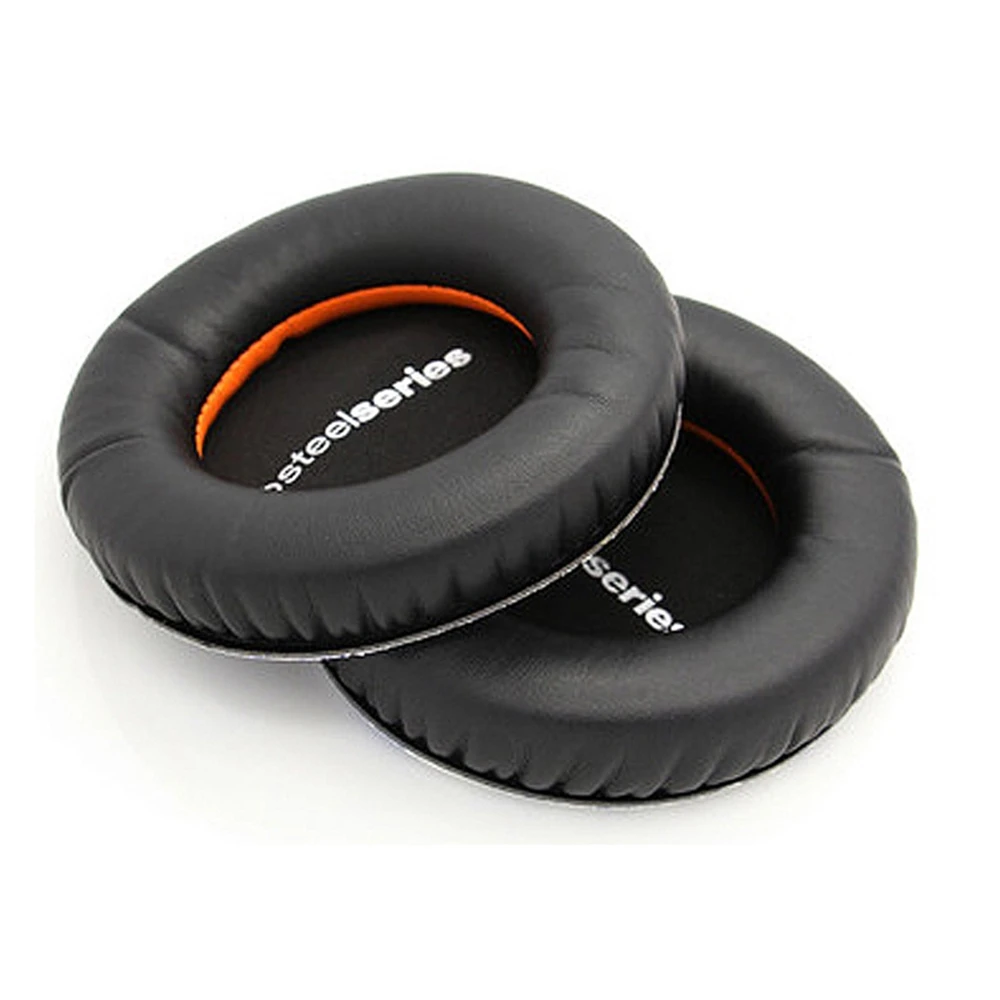 For Steelseries Siberia V1 V2 V3 Headset Sponge Cushion Earbud Cover Headphone Replacement Foam Earpads +headband  Pads