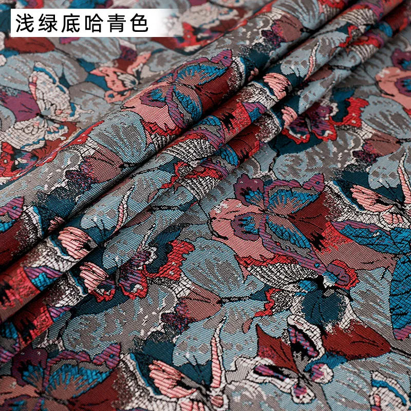 Sewing Design-Brocade Fabrics Jacquard Patchwork Material For Cheongsam Dress Handmade Clothing Satin Fabric