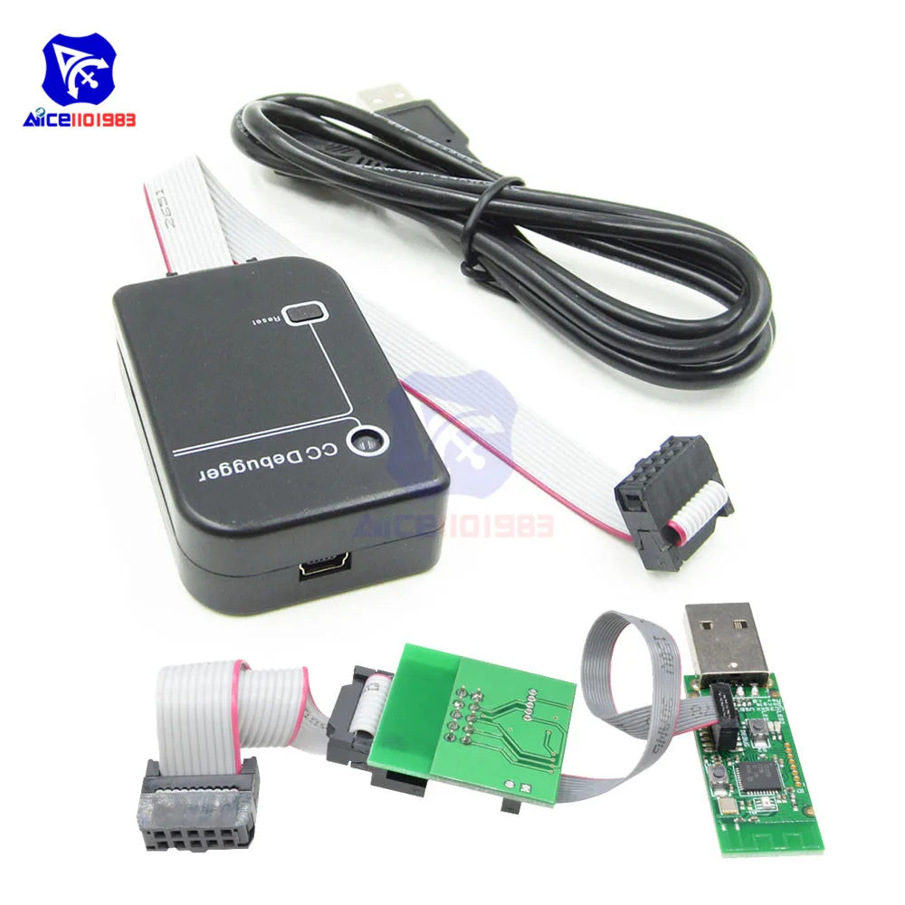 Bluetooth for Zigbee Emulator CC-Debugger Programmer Protocol Analysis Debugger CC2540 CC2531 Programming Connector Module