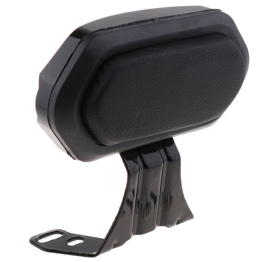 Motorbike Universal Sissy Bar Rear Passenger Back Rest Backrest Pad Cushion