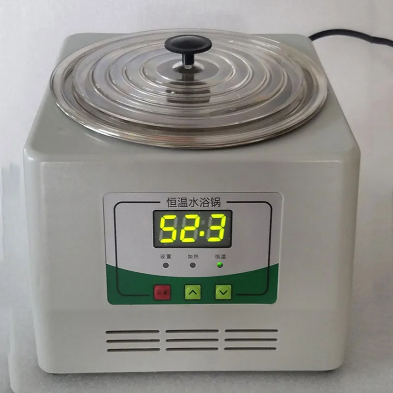 Intelligent Temperature Control Single Hole Constant Temperature Water Bath Pot, Timed Water Bath Heating