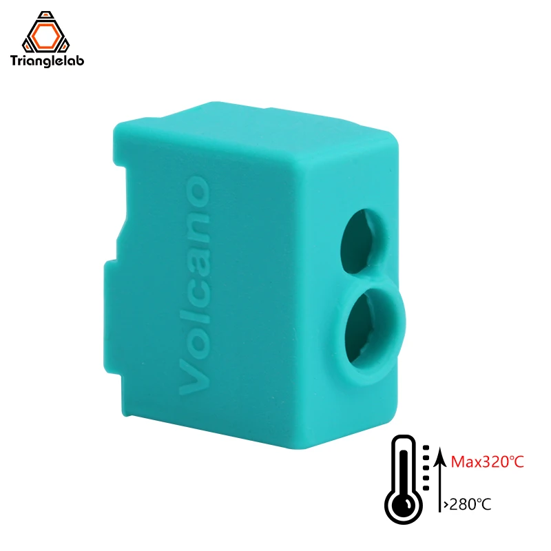 Trianglelab High Temperature resistance Volcano Silicone Sock socks Maximum 320℃ for Volcano HOTEND  AERO DDB Matrix