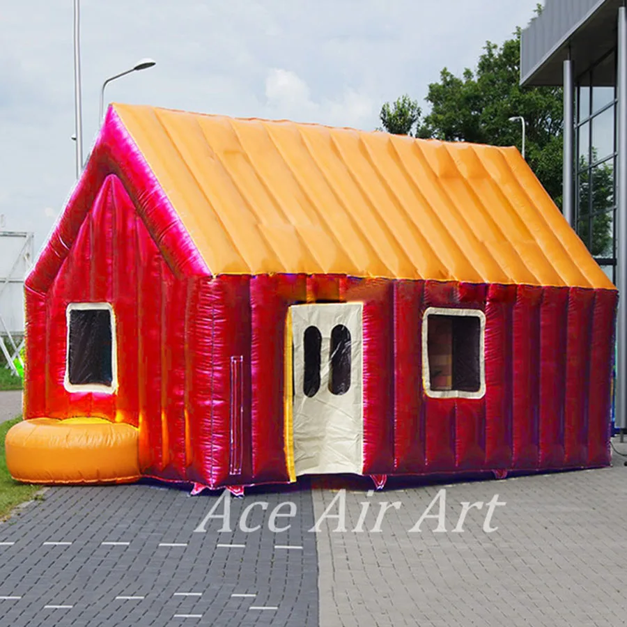 Beautiful and safe yard Inflatable House for kid play/party/outdoor events