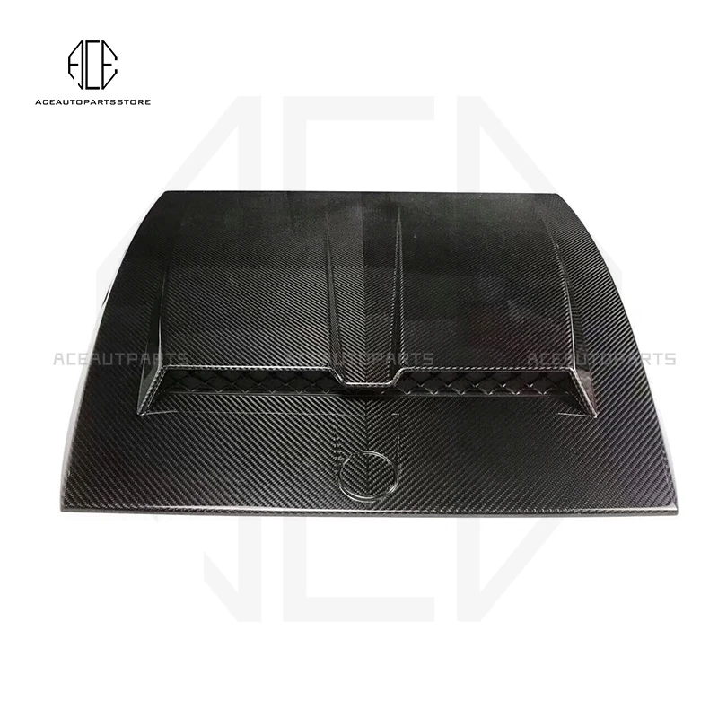 

Real Carbon Fiber Hood Scoop Engine Bonnet for Benz 2019 W464 G Class G500 G63 upgrade to B Style