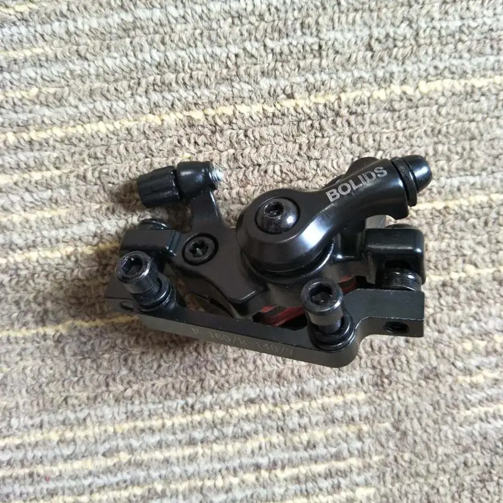 BOLIDS bicycle brake device mechanical disc brake bicycle parts line pulling disc brake F - 160 / R - 140 front disc brake