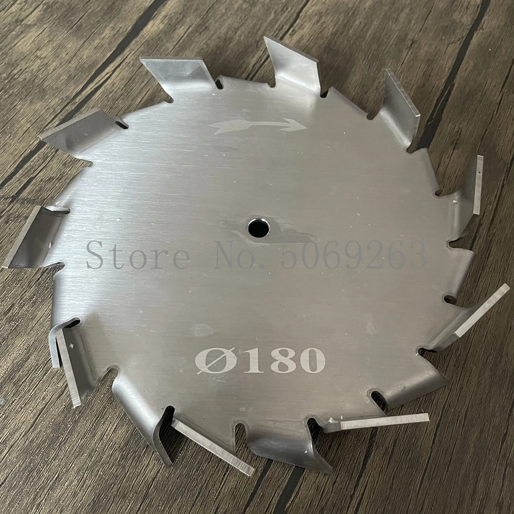 180Mm-300Mm Thép Không Gỉ 304 Răng Cưa Loại Đĩa Quấy Bột, phòng Đĩa Tròn Phân Tán Cánh Quạt Khuấy Lưỡi Dao Máy Xay Sinh Tố