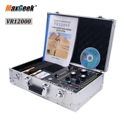 Maxgeek VR-12000 rilevatore d'oro sotterraneo Metal Detector a lungo raggio gamma 100-3000M profondità 5-250m Gold Coin Finder