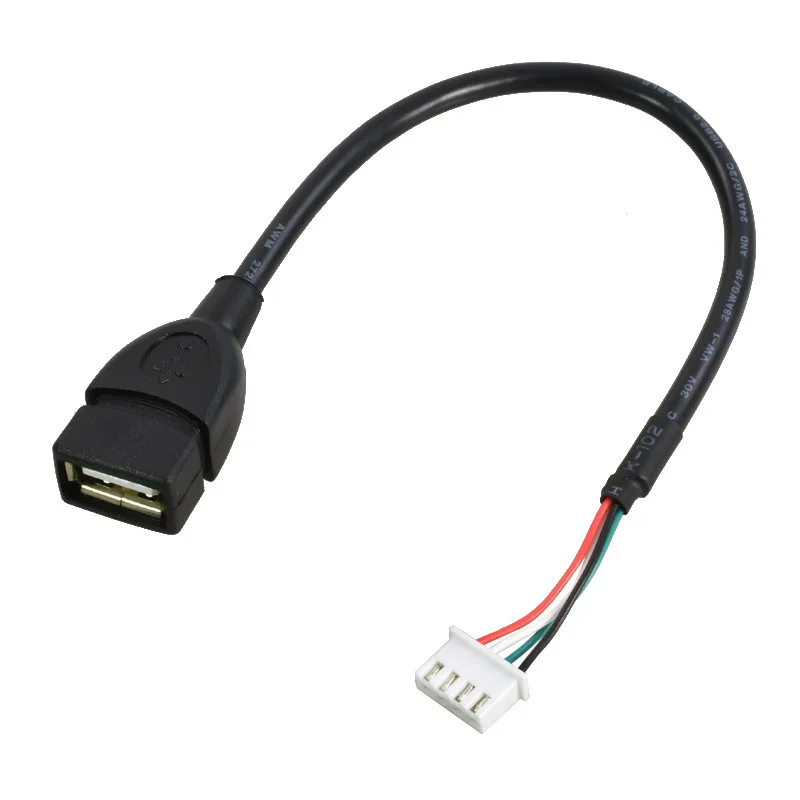 USB2.0 to 4P xh2.54 cable 4P XH2.54 Female to USB 2.0 Female & Male Cable USB to Dupont 4 pin Data Cable 30cm/0.3m