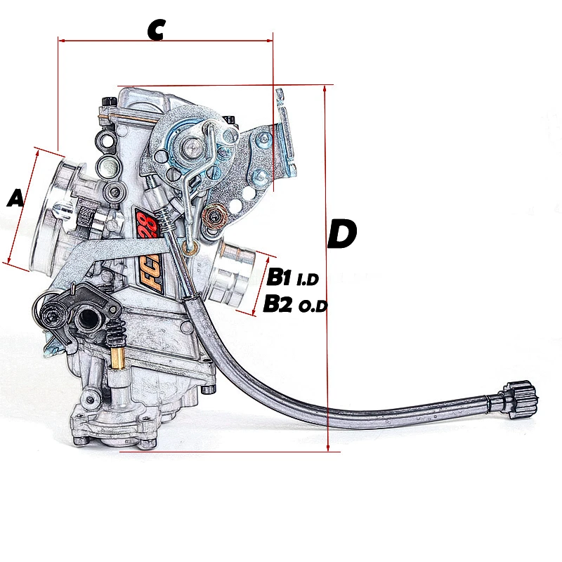 FCR 28 35 37 39 41 Racing Carburetor CRF For Dirt Bike MotorCross Scrambling FCR Carburetor Add Power 30%XR CRF450 CRF650 FS450