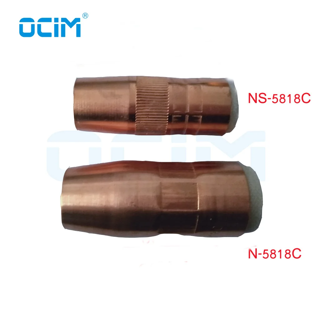 2PCS MIG GUN  Nozzle NS-5818C , N-5818C  For BND Q Series MIG Welding TORCH