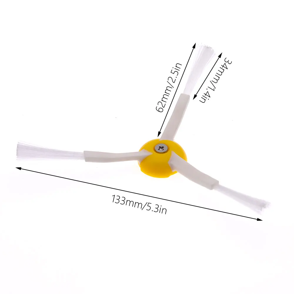 Cepillo lateral Compatible con iRobot Roomba Serie 500, 600, 700, 800, 900, 528, 560, 595, 614, 615, 690, 760, 770, 780, 860, 890