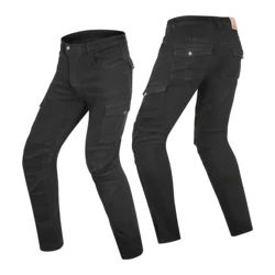 2021 NEW Motorcycle Riding Pants Scooter Jeans for Men Women Motocross Racing Trousers with 4 Knee Hip Protective Pads