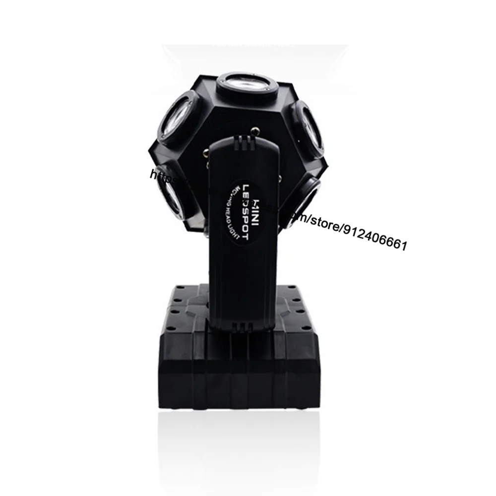 12X10W Rgbw 4IN1 Led Beam Voetbal Licht DMX512 Controle Moving Head Licht Professionele Dj Party Show Stage Light Wedding