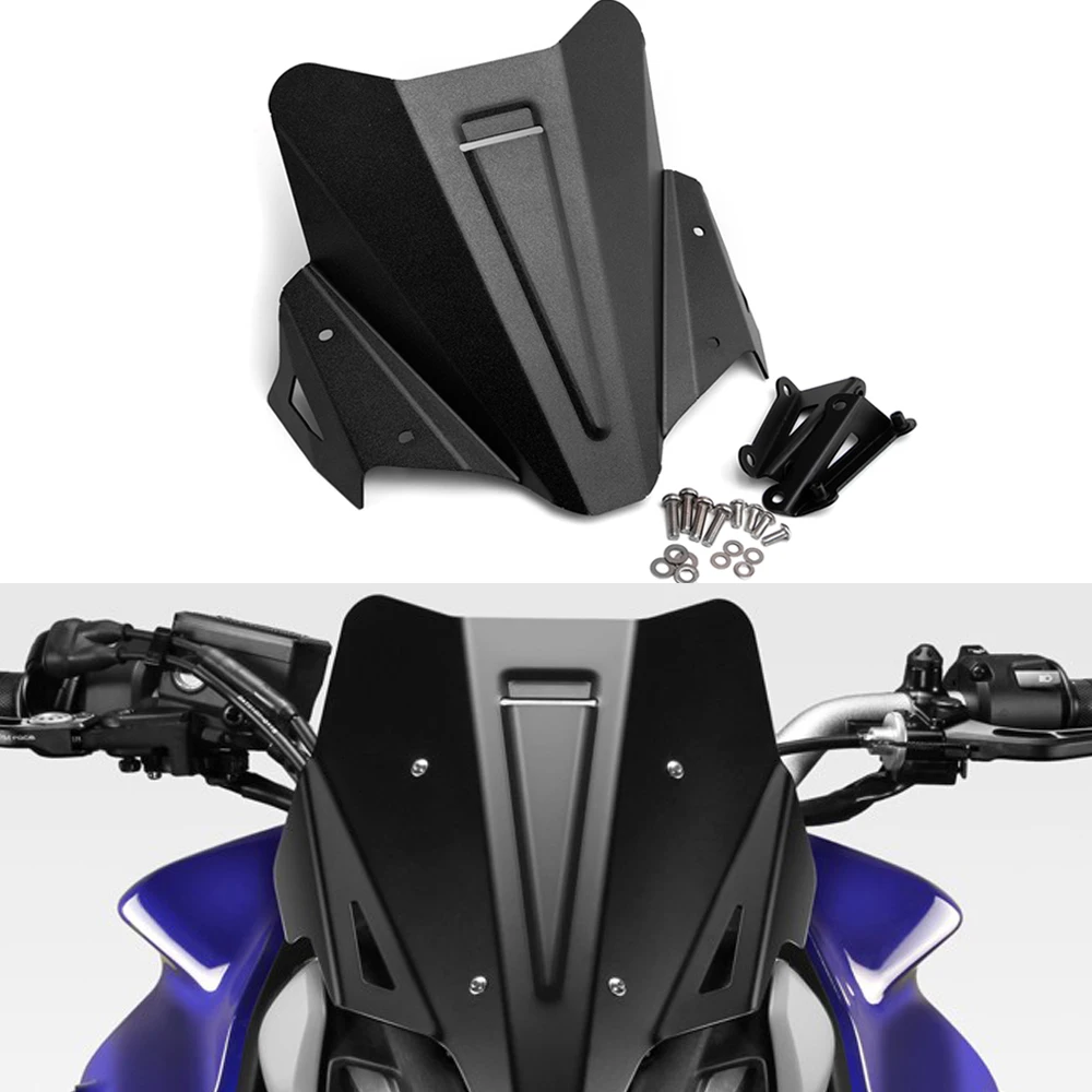 

Комплект алюминиевых дефлекторов ветрового стекла мотоцикла для YAMAHA MT-07 2021 2022 MT 07 MT07 FZ07 FZ-07 FZ 07 2021 2022