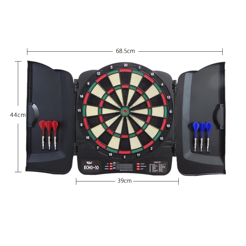 Originele Fun Elektronische Darts Board Set Veiligheid Zachte Scoren Dart Multiplayer Spel Voor Volwassenen En Kinderen Elektronische Doel