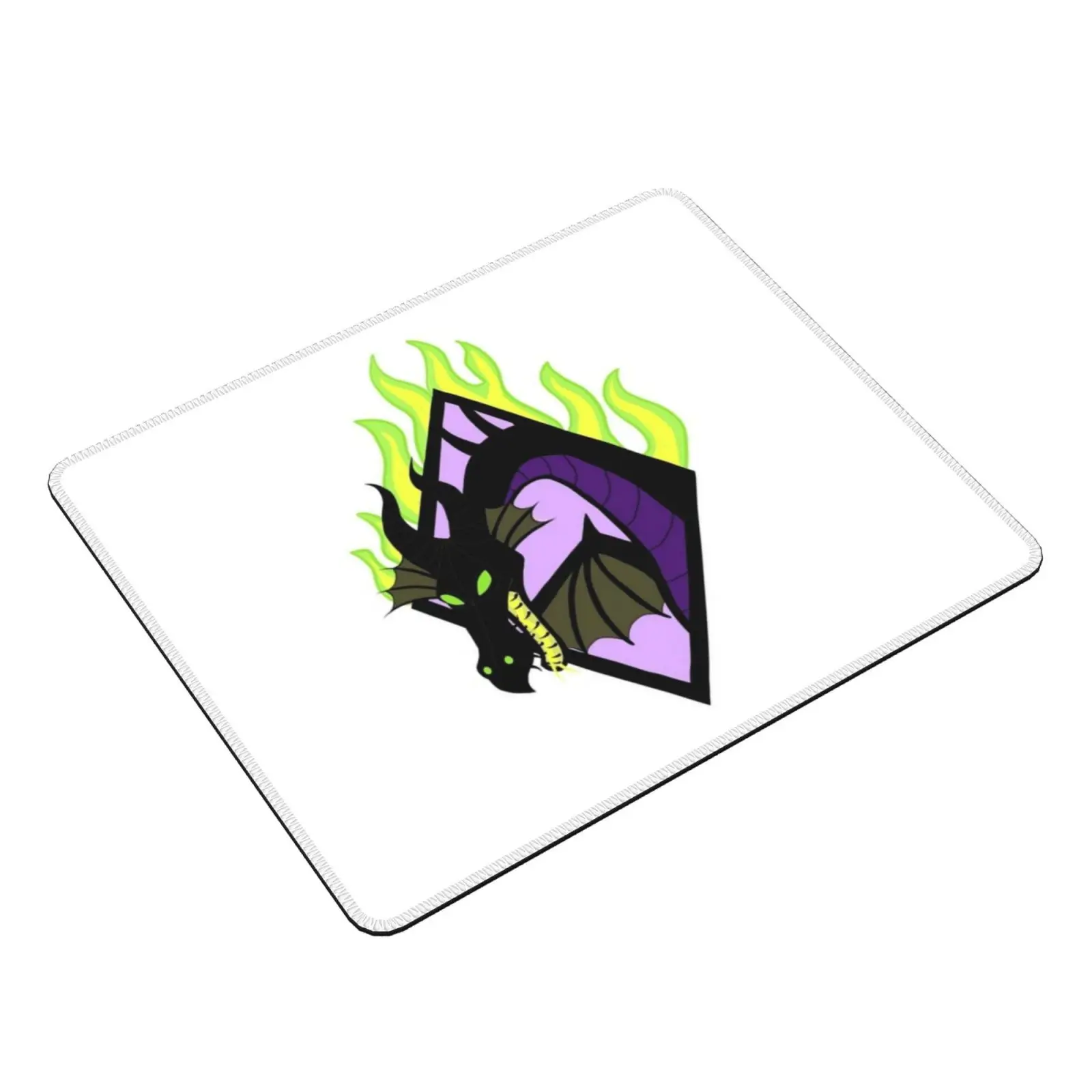 The Mistress Of All Evil Mouse Pad DIY Print Sleeping Beauty Dragon Aurora Evil Tattoo