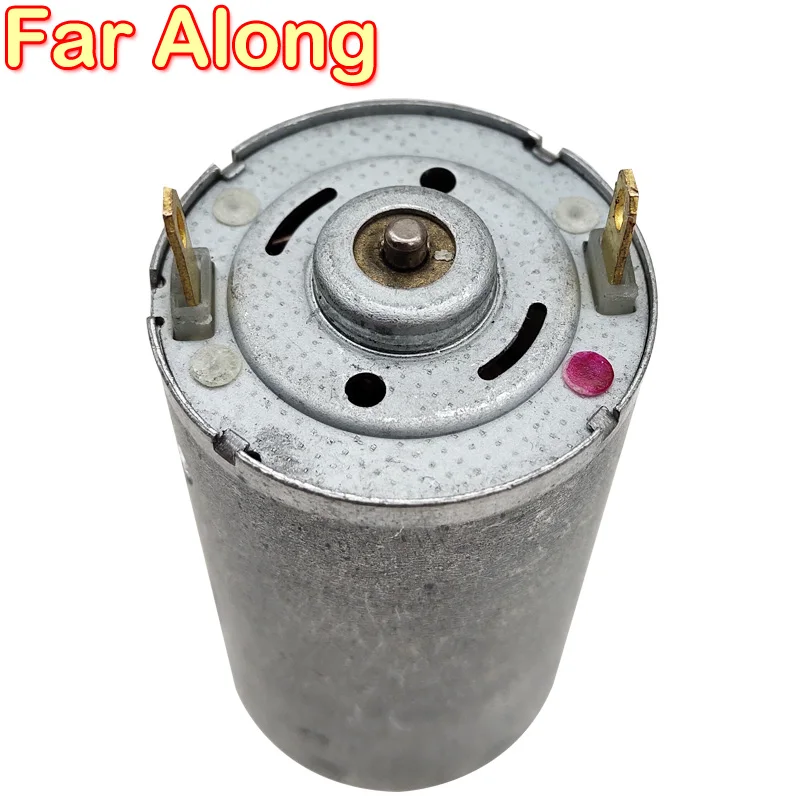 390 Model Strong Magnetic Carbon Brush High Speed DC Motor 12V 10000RPM Metal Electric Motor Use For Automation Equipment etc.