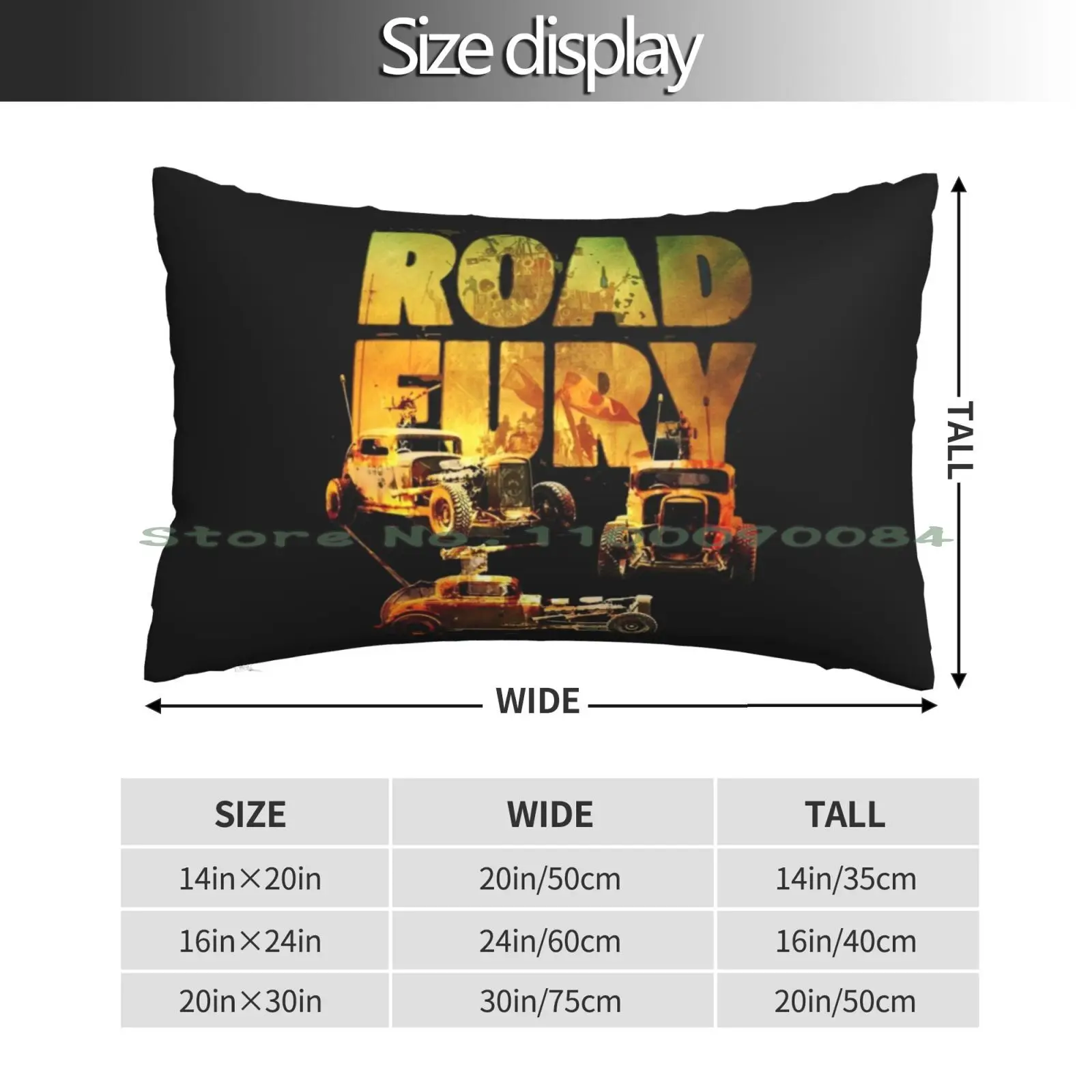 Road Fury-Mad Max Movie Pillow Case 20x30 50*75 Sofa Bedroom Sport Biking Triathlete How Fun It Is To Ride Bike Lovers Velobuzz