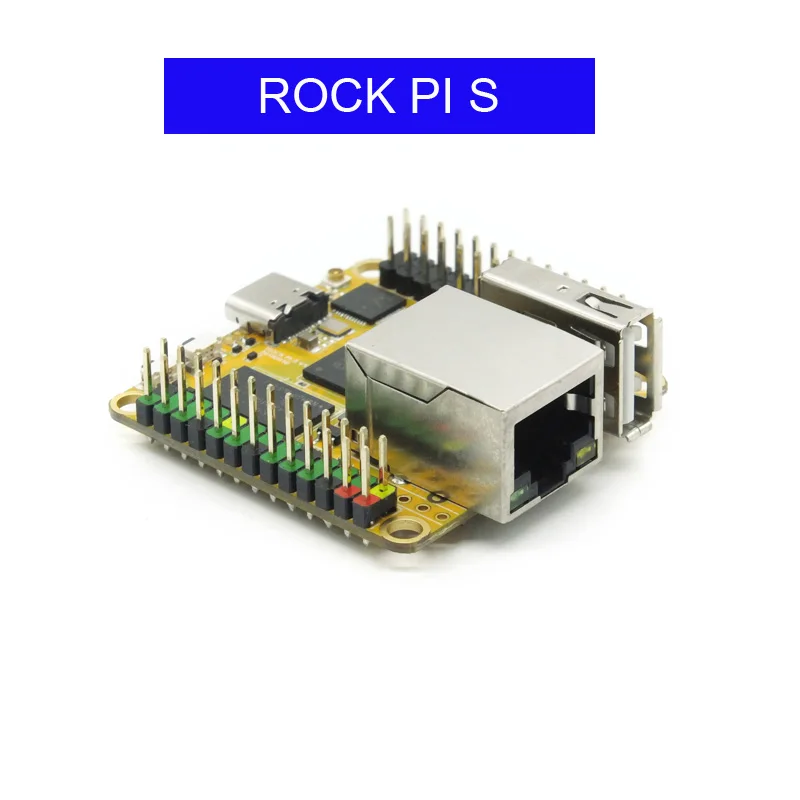 ROCK PI S development board RK3308 quad-core A35 V1.2 version IoT smart speaker