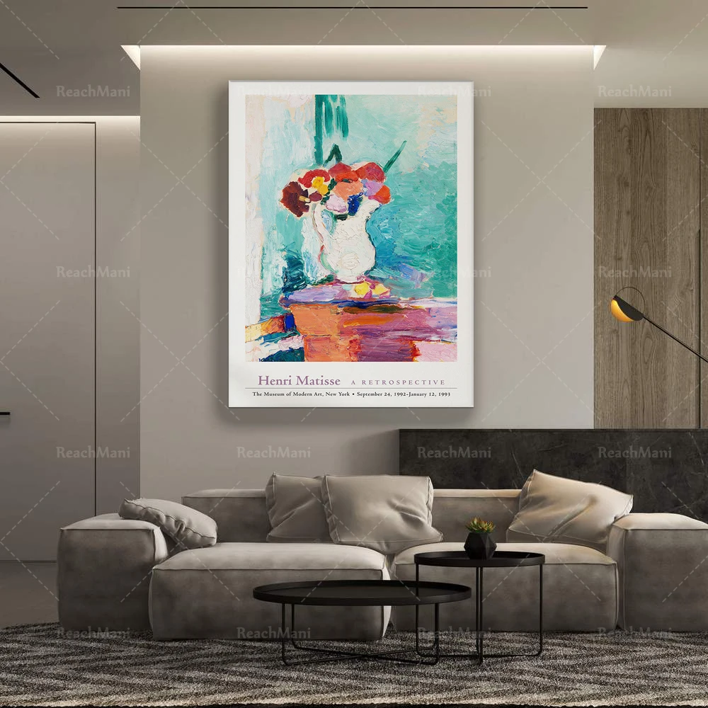 Henri Matisse Art Exhibition Poster Large Print