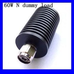 60W N male connector rf dummy load, RF Termination Load ,50 ohm, DC to 3GHz/4GHz/6GHz