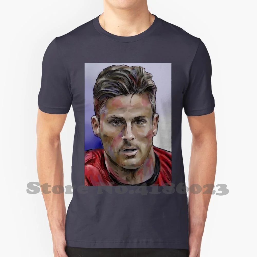 Футболка из 100% хлопка, французский футбольный спорт, Оливье Giroud