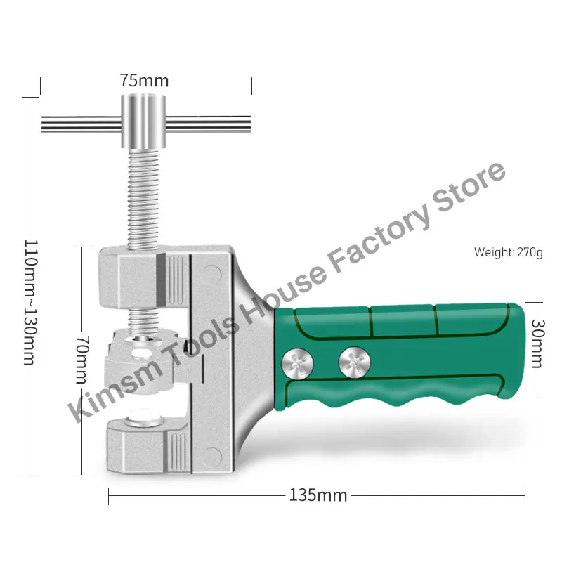 Professionele Glazen Tegel Opener Tool Set Tegel Glas Snijden Combinatie Met Blades Mini Meetlint Accessoires Glassnijder
