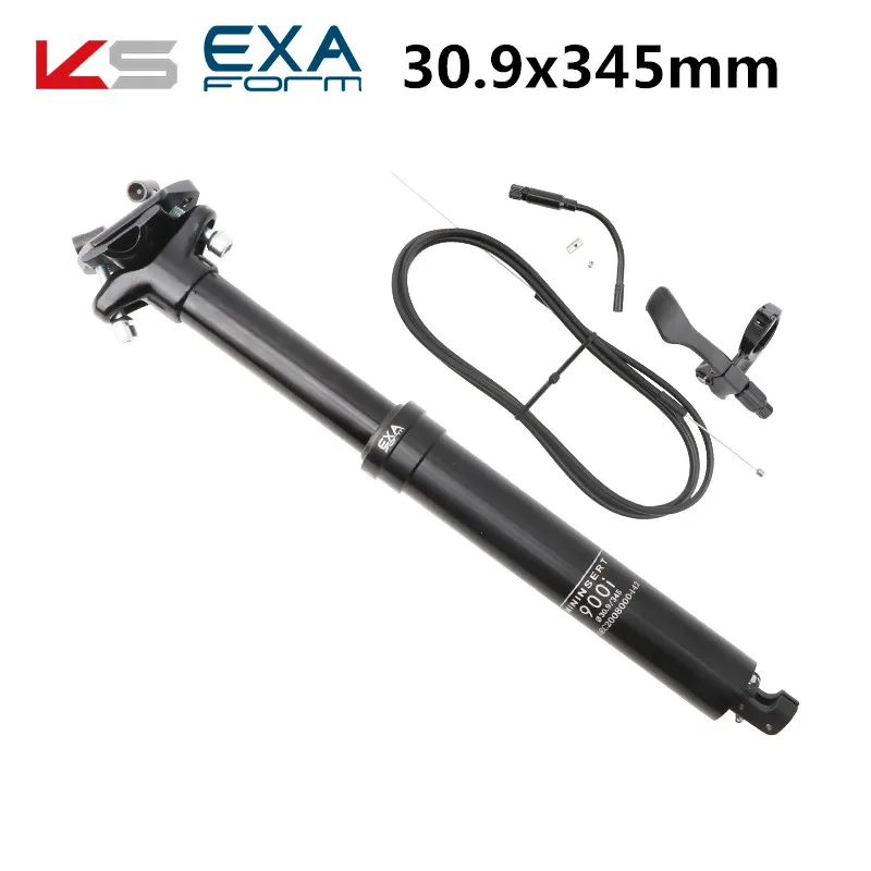 KS EXA 900i Inner Cable 345/395/445mm Hydraulic Telescopic Seat Post Wire Control Lift Seat Tube Mountain Bike For MTB