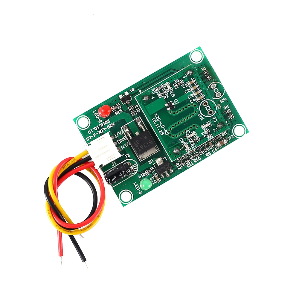 Microwave Radar Sensor Module 5.8GHz DC 3.3V 5V 9V 12V 20W Voltage Output Switch Controller Human Body Induction Sensor