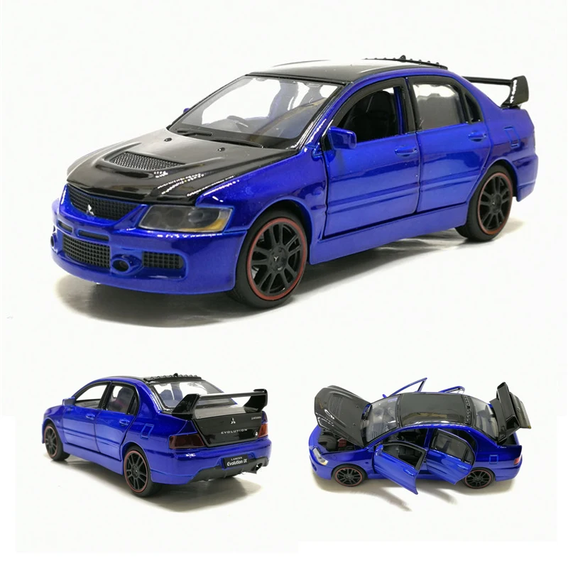 

1/32 Lancer EVO IX 9 RHD Diecast Model Car Toys For Kids Gifts Free Shipping