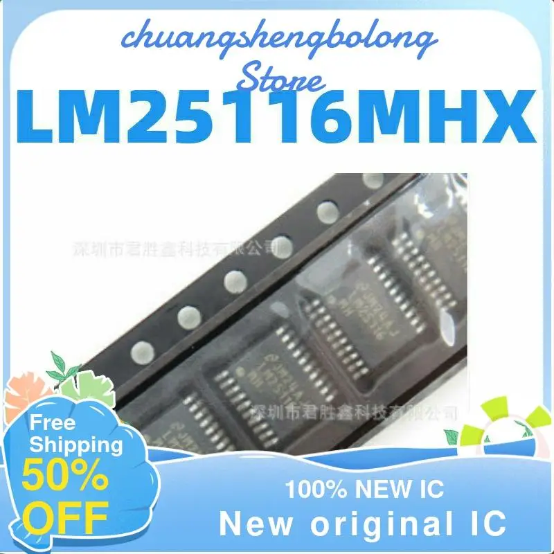 

Lm25mh116x LM25116MH LM25116 TSSOP-20 новая Оригинальная интегральная схема, 2 шт.