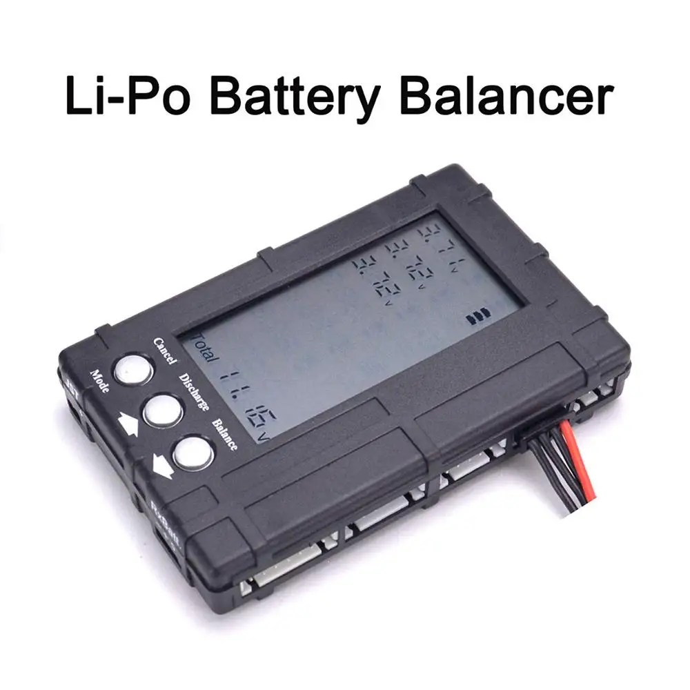 RC 3in1 Multi tool Digital Lipo Battery Capacity Checker  Balancer Discharger Servo Tester for RC battery charger model