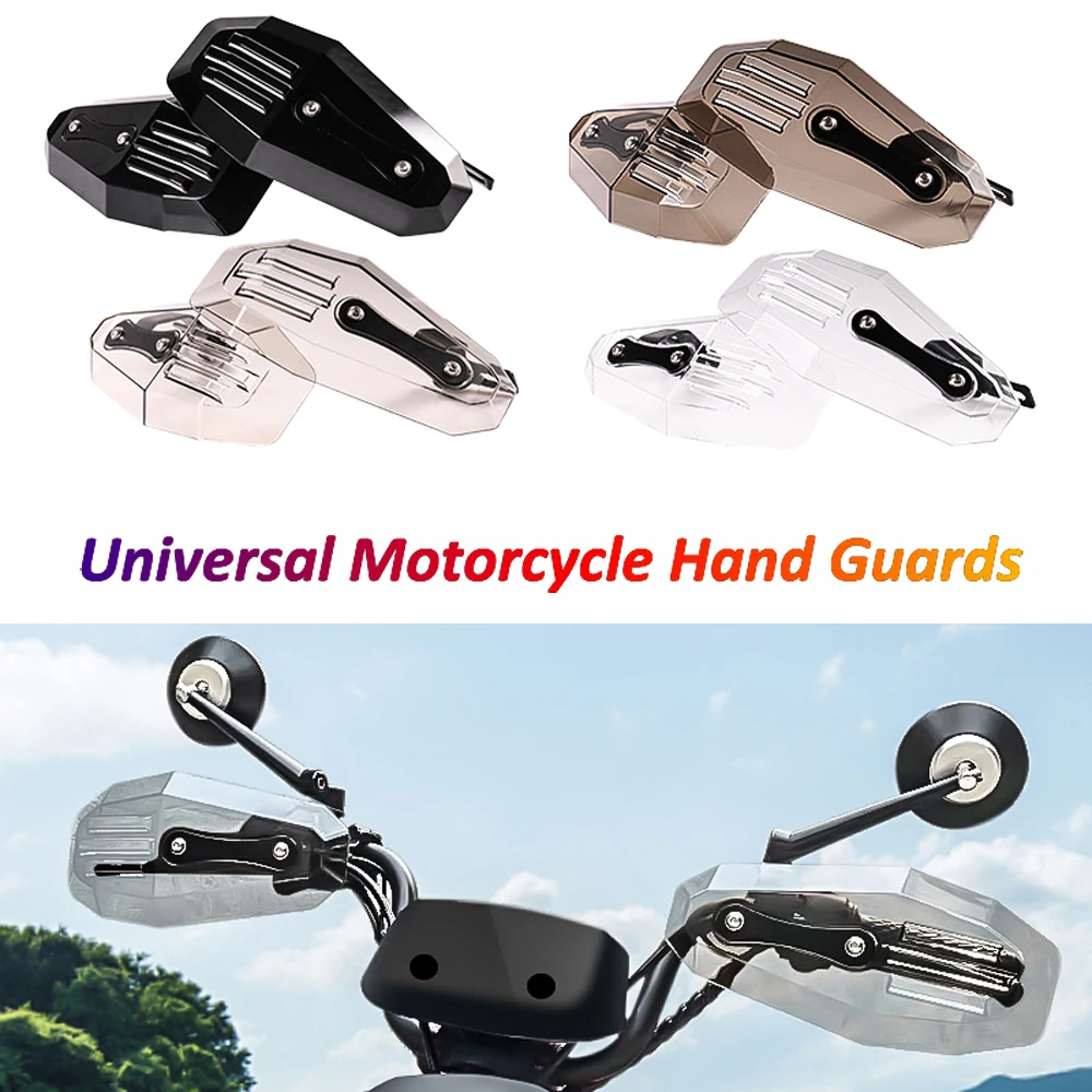 

Universal Motorcycle Handlebar Handguard Vintage Motorbike Handle Protective Gear for Honda Yamaha Kawasaki Suzuki Ducati BMW