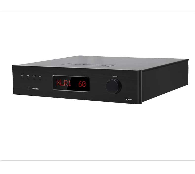 Latest   ATHENA Pre Amplifier Pure Class A True Balanced Fully Discrete Flagship Line Stage Pre AMP 60 Stepped 25W+25W