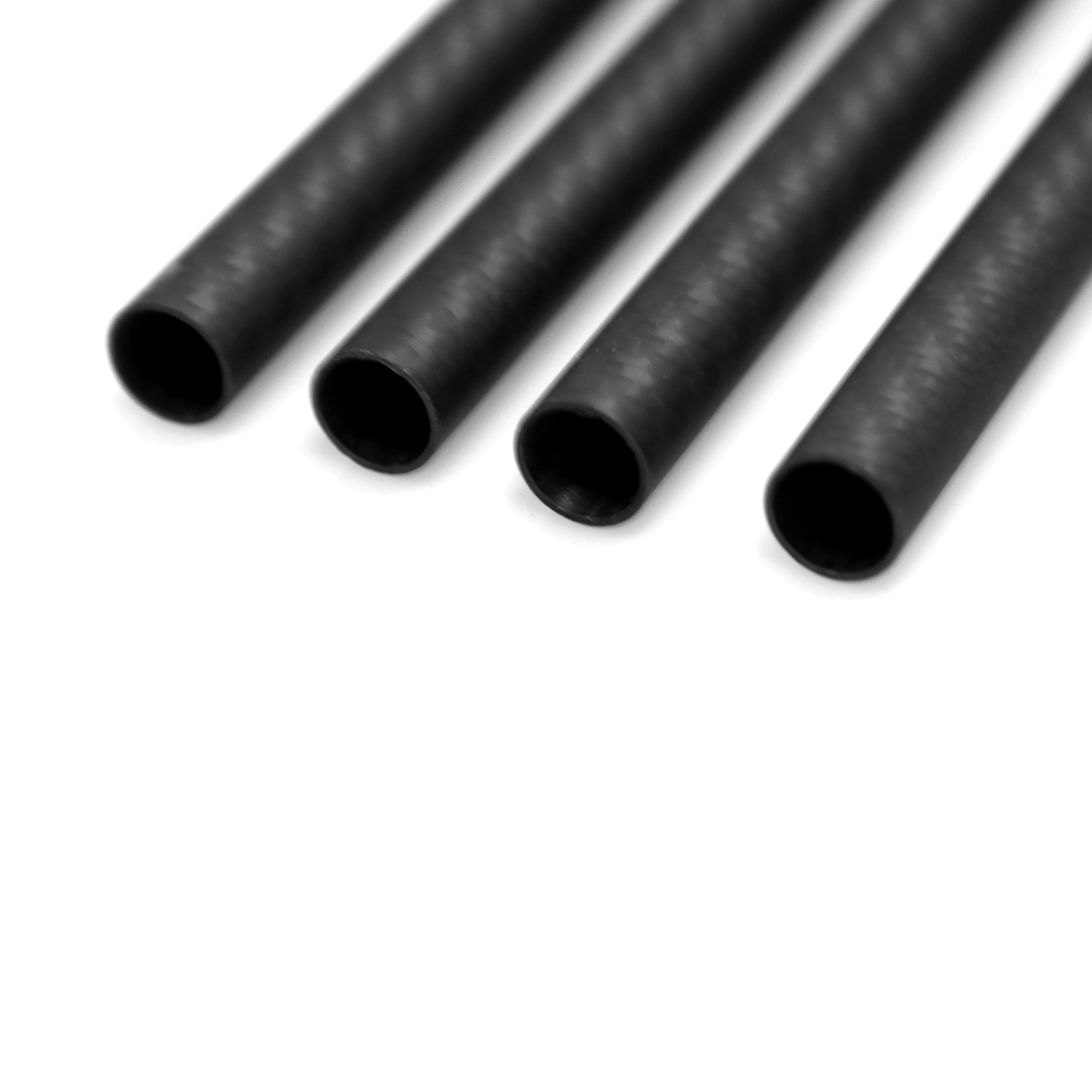 Famoushobby 4pcs 3K 100% Carbon Fiber Boom/ Tube pipe for Brushless Gimbal  (15x12x235MM)