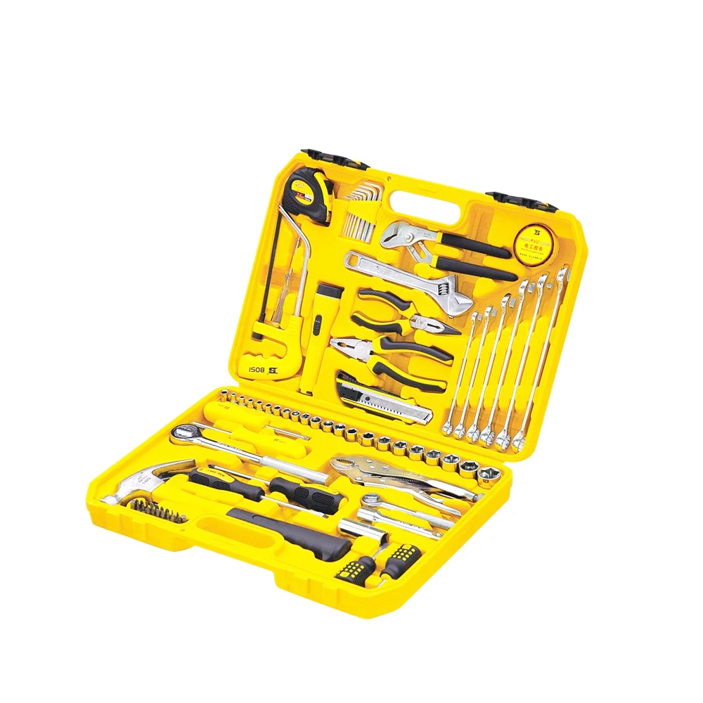 BOSI 78pc Mechanics Repair Tools Kit,Household Set