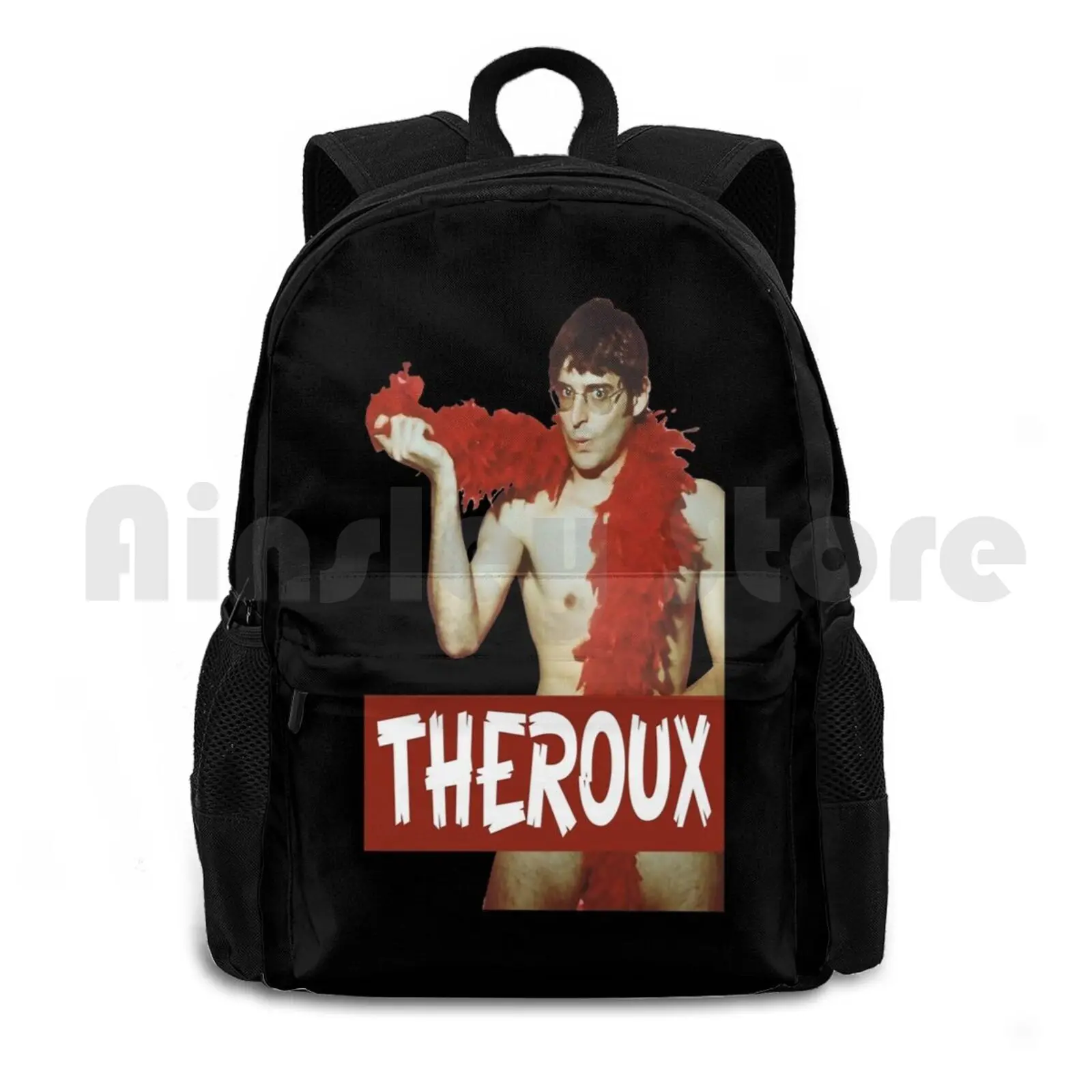 Louis Theroux Outdoor Hiking Backpack Waterproof Camping Travel Weird Louis Theroux Louis Theroux Funny Documentary Young