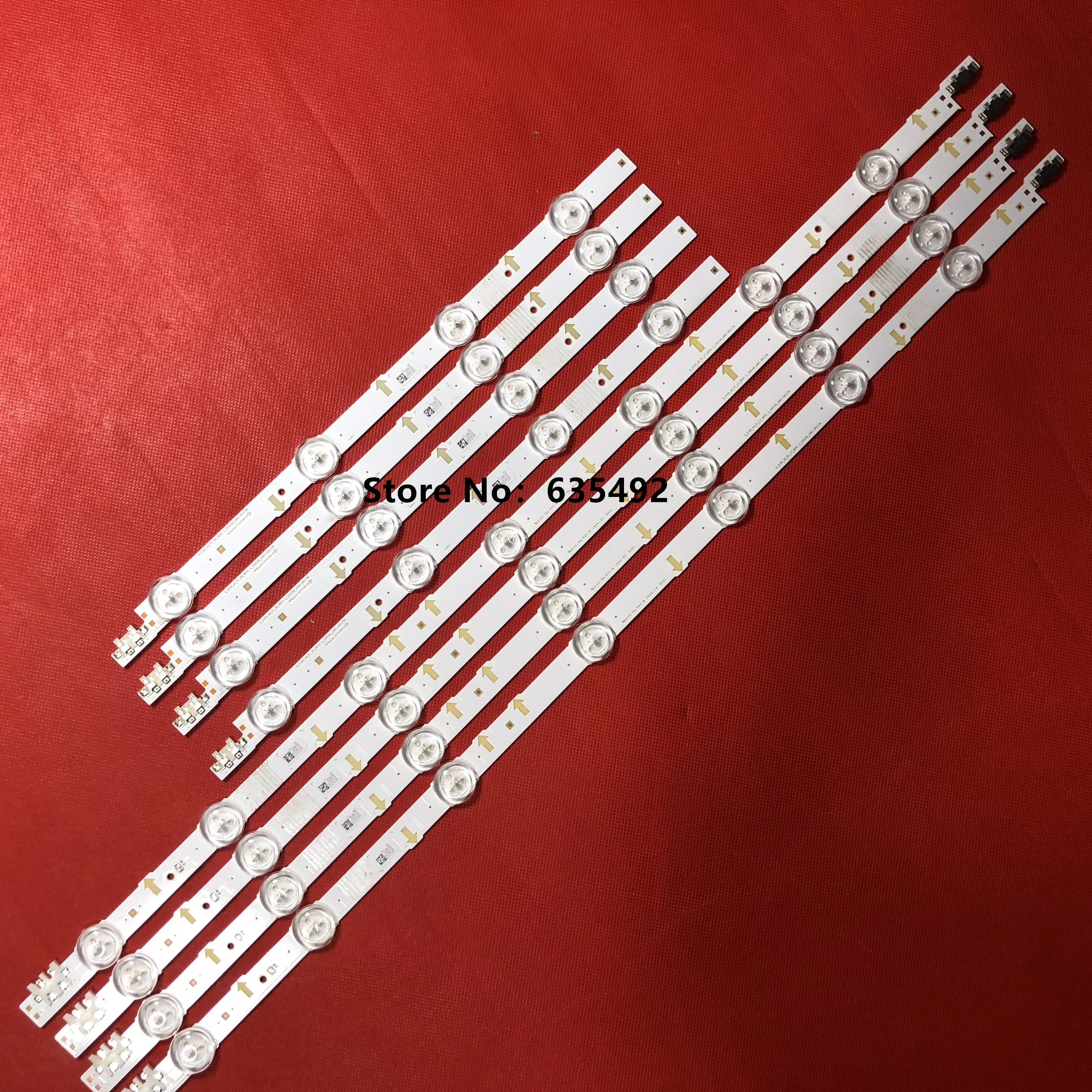 Strip LED baru untuk BN96-36336A R4 V5DF-430DCA-R1 V5DF-430DCB-R1 36337A